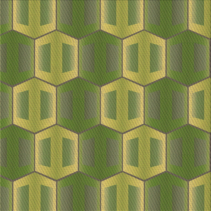 Round Patterned Fern Green Rug, pat1453brn
