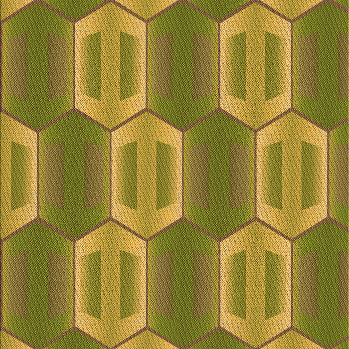 Machine Washable Transitional Dark Yellow Green Rug, wshpat1453org