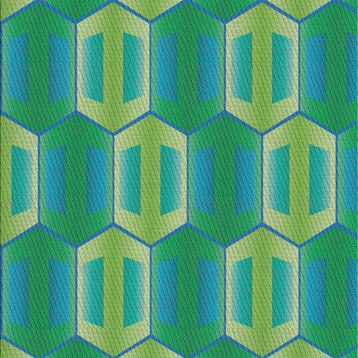 Machine Washable Transitional Lime Mint Green Rug, wshpat1453