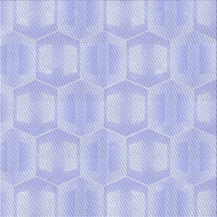 Round Patterned Blue Rug, pat1454blu