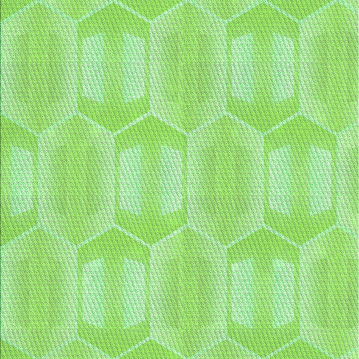 Patterned Green Rug, pat1454grn