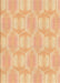 Machine Washable Transitional Orange Rug, wshpat1454org