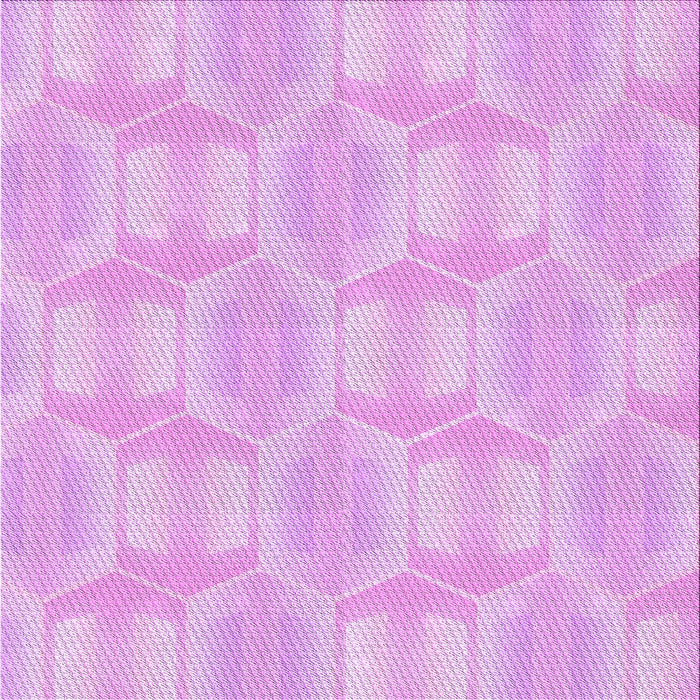 Round Machine Washable Transitional Purple Rug, wshpat1454pur