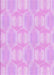 Patterned Purple Rug, pat1454pur