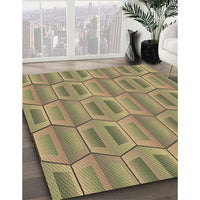 Patterned Brown Rug, pat1455brn