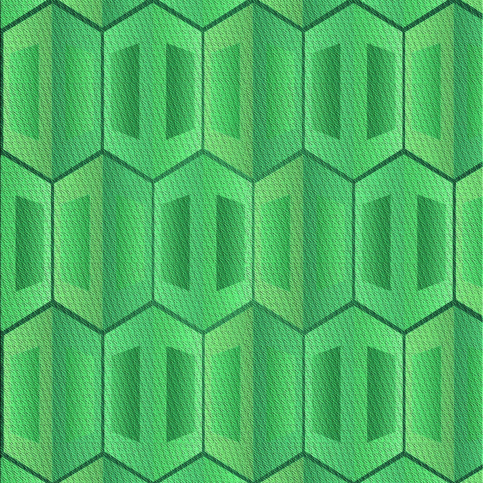 Patterned Neon Green Rug, pat1455grn
