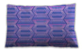 Patterned Rectangular Purple Mimosa Purple Lumbar Throw Pillow, 13 inch by 19 inch, lbpat1455pur