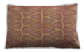 Patterned Rectangular Brown Sand Brown Lumbar Throw Pillow, 13 inch by 19 inch, lbpat1456brn