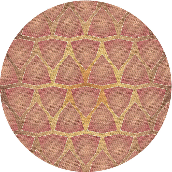 Square Patterned Brown Sand Brown Rug, pat1456brn