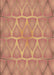 Patterned Brown Sand Brown Rug, pat1456brn