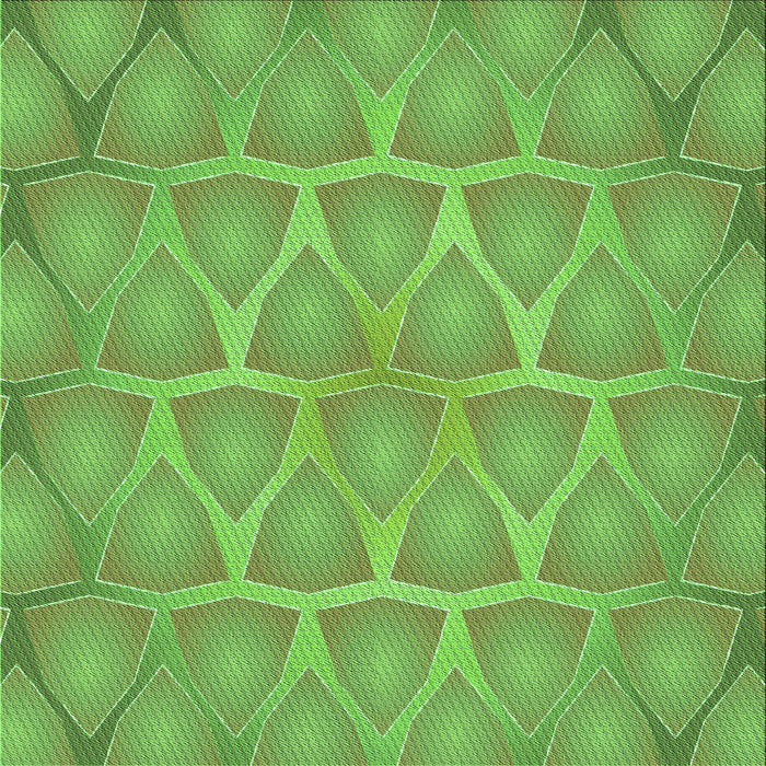 Round Patterned Dark Lime Green Rug, pat1456grn