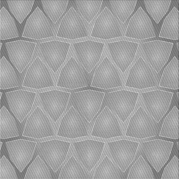 Round Patterned Gray Rug, pat1456gry