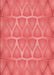 Patterned Red Rug, pat1456rd