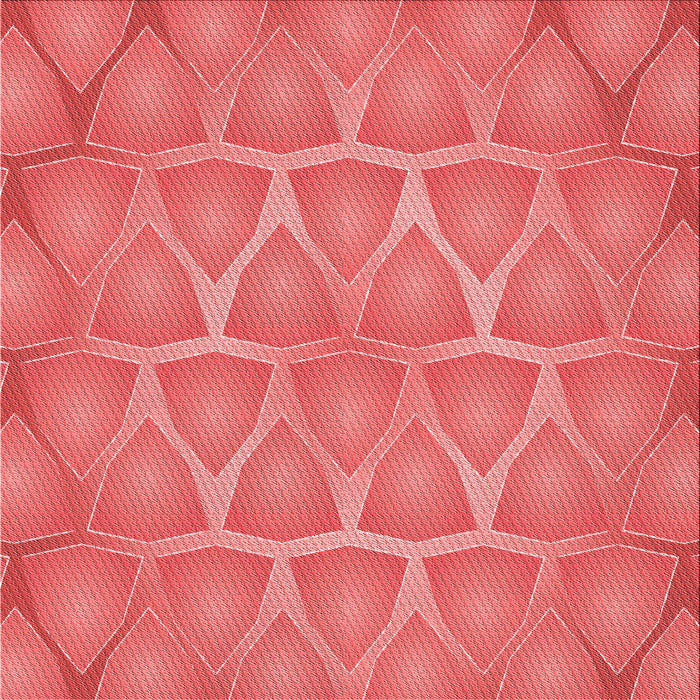 Round Patterned Red Rug, pat1456rd