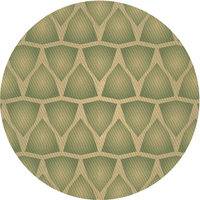 Square Patterned Metallic Gold Rug, pat1457brn