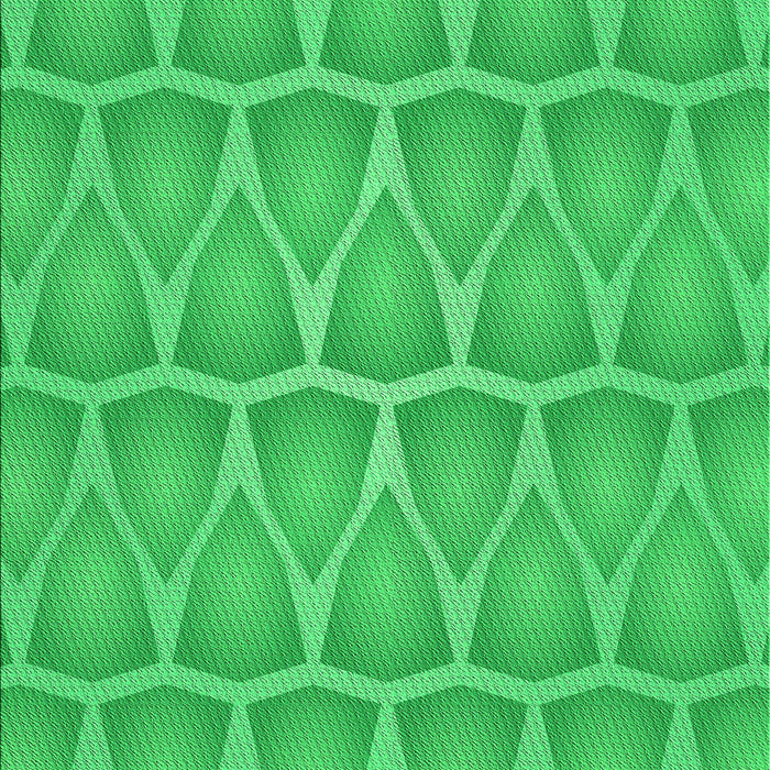 Patterned Neon Green Rug, pat1457grn