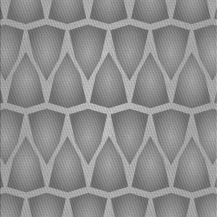 Patterned Dark Gray Rug, pat1457gry