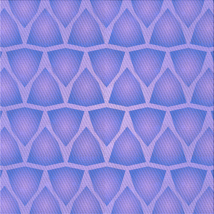 Round Patterned Purple Mimosa Purple Rug, pat1457pur