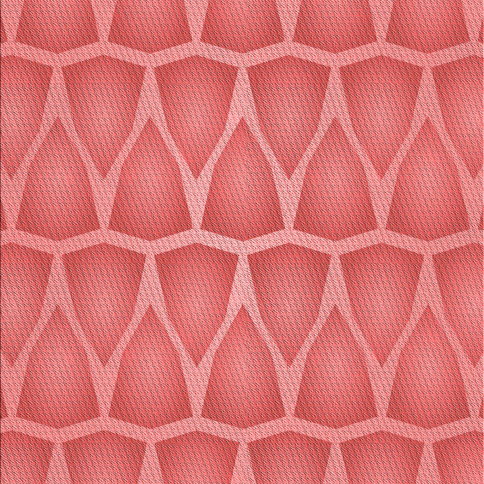 Machine Washable Transitional Red Rug, wshpat1457rd