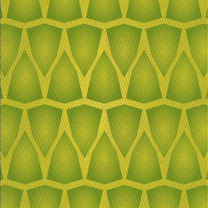 Machine Washable Transitional Neon Yellow Green Rug, wshpat1457yw