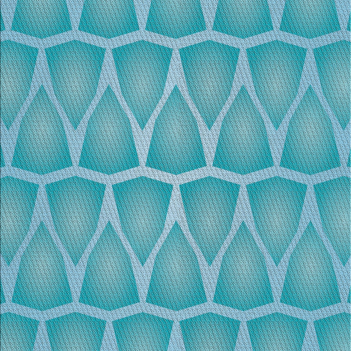 Machine Washable Transitional Light Sea Green Rug, wshpat1457