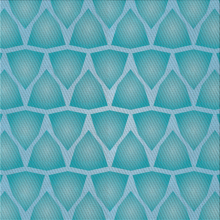 Sideview of Machine Washable Transitional Light Sea Green Rug, wshpat1457