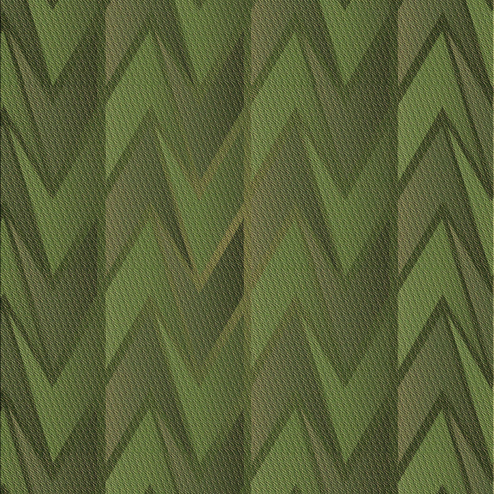 Patterned Army Green Rug, pat1458brn
