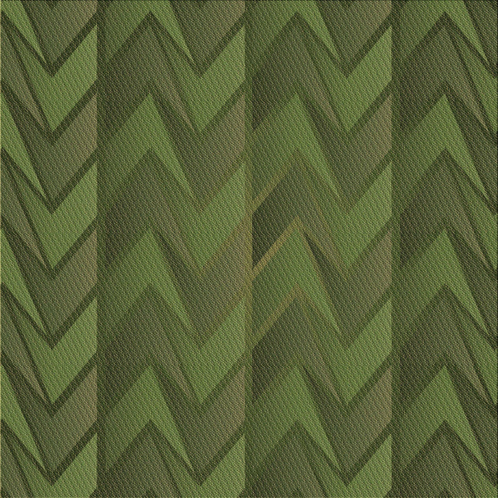 Round Machine Washable Transitional Army Green Rug, wshpat1458brn