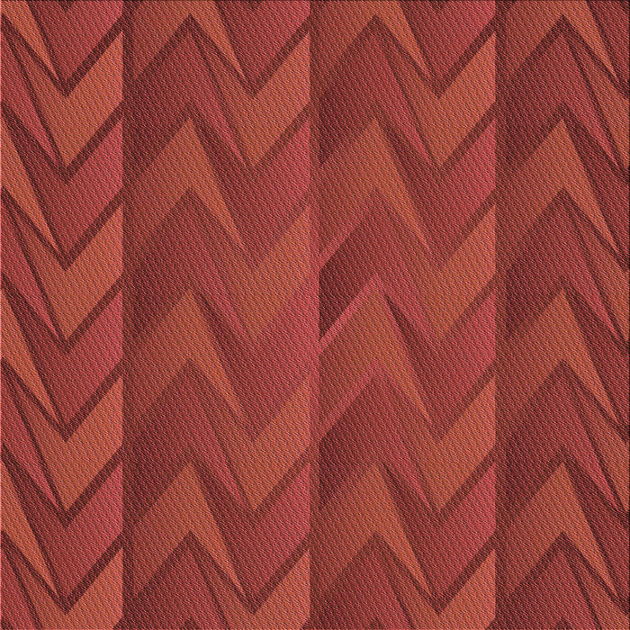 Round Machine Washable Transitional Tomato Red Rug, wshpat1458rd