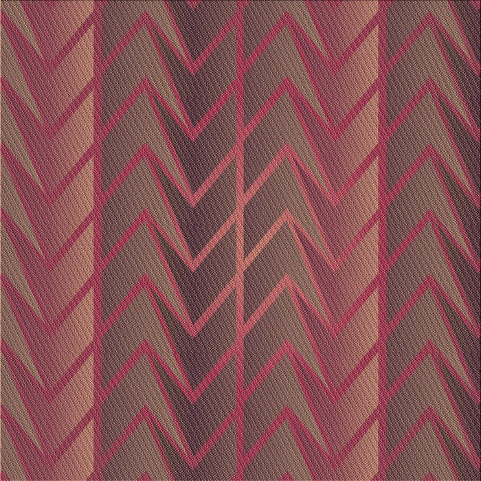 Round Patterned Rust Pink Rug, pat1459brn