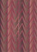 Machine Washable Transitional Rust Pink Rug, wshpat1459brn