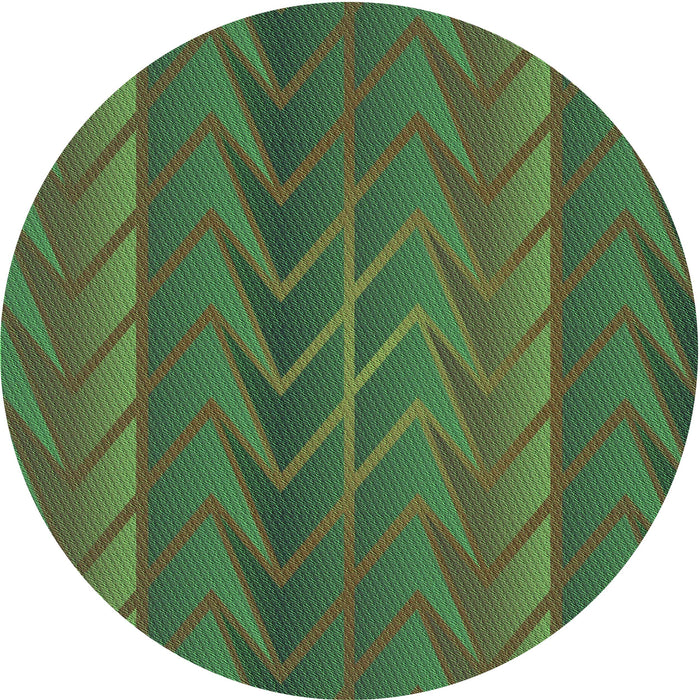 Square Machine Washable Transitional Green Rug in a Living Room, wshpat1459grn