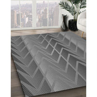 Patterned Gray Rug, pat1459gry