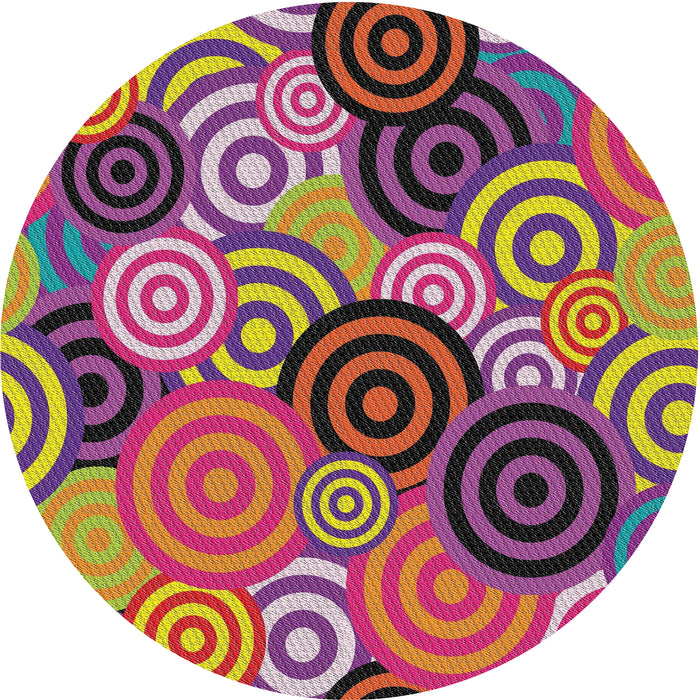 Square Machine Washable Transitional Camel Brown Rug, wshpat145