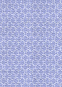 Machine Washable Transitional Blue Rug, wshpat146blu