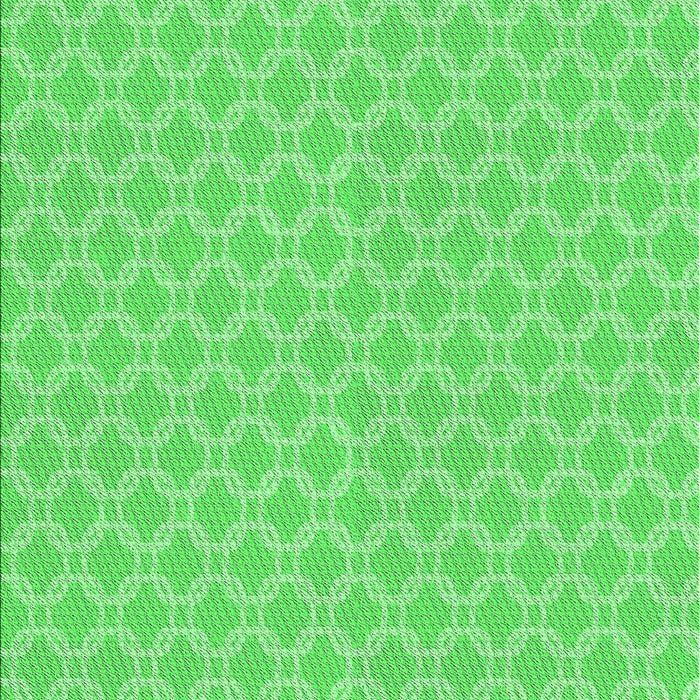 Patterned Neon Green Rug, pat146grn