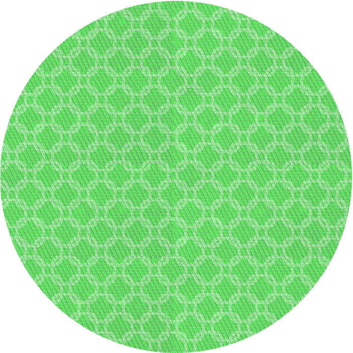 Square Machine Washable Transitional Neon Green Rug in a Living Room, wshpat146grn