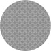 Square Patterned Cloud Gray Rug, pat146gry