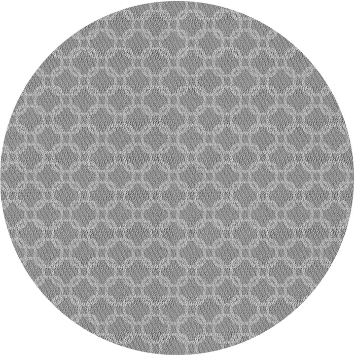 Square Machine Washable Transitional Cloud Gray Rug in a Living Room, wshpat146gry