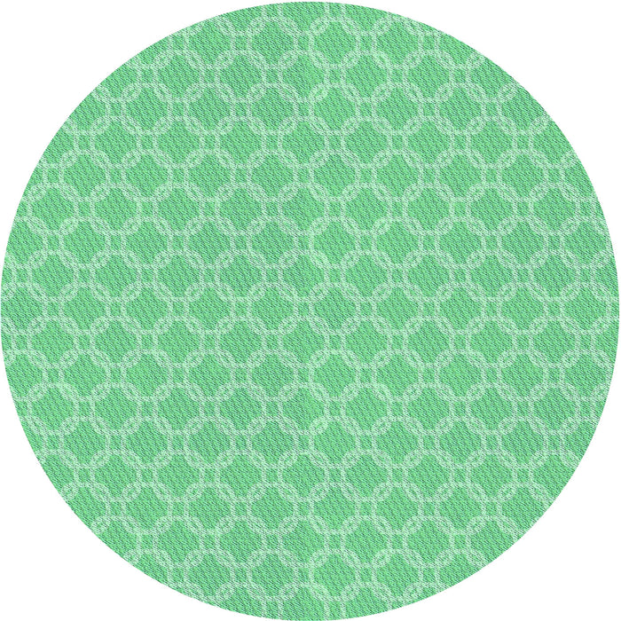 Square Machine Washable Transitional Green Rug in a Living Room, wshpat146lblu