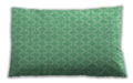Patterned Rectangular Green Lumbar Throw Pillow, 13 inch by 19 inch, lbpat146lblu