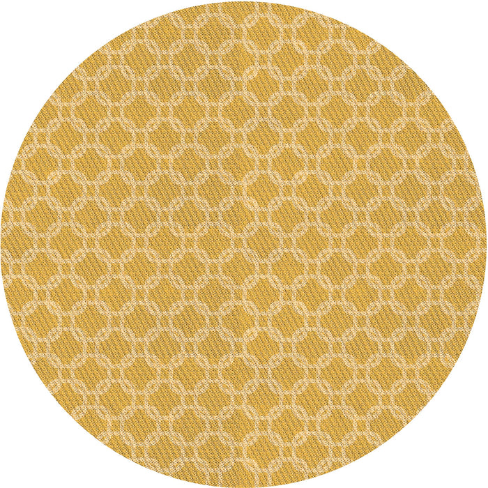 Square Machine Washable Transitional Bright Gold Yellow Rug in a Living Room, wshpat146org