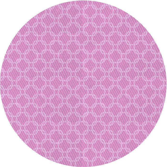 Square Machine Washable Transitional Pastel Purple Pink Rug in a Living Room, wshpat146pur