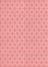 Machine Washable Transitional Pastel Pink Rug, wshpat146rd