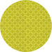 Square Machine Washable Transitional Yellow Rug in a Living Room, wshpat146yw