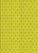 Machine Washable Transitional Yellow Rug, wshpat146yw