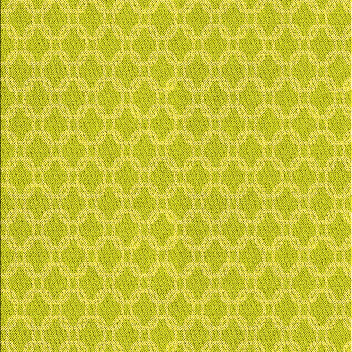 Machine Washable Transitional Yellow Rug, wshpat146yw