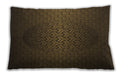 Patterned Rectangular Midnight Gray Lumbar Throw Pillow, 13 inch by 19 inch, lbpat1460brn