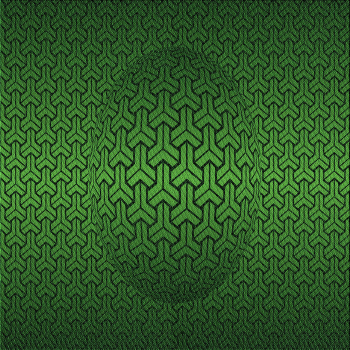 Round Machine Washable Transitional Dark Forest Green Rug, wshpat1460grn