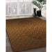 Machine Washable Transitional Mahogany Brown Rug in a Family Room, wshpat1460org